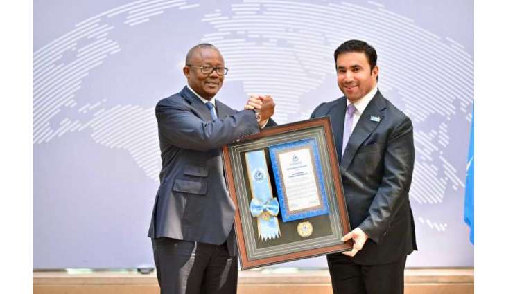 Guinea-Bissau President makes historic first African leader visit to INTERPOL HQ in 100 years, receives top honour