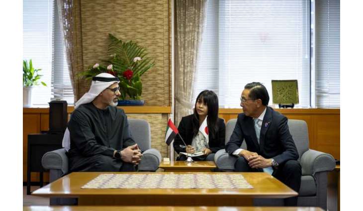 Crown Prince of Abu Dhabi meets Governor of Kyoto Prefecture