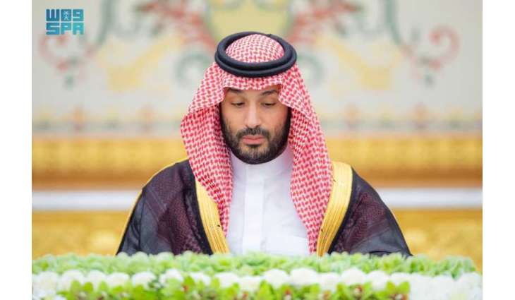 سمو ولي العهد يرأس جلسة مجلس الوزراء في الرياض