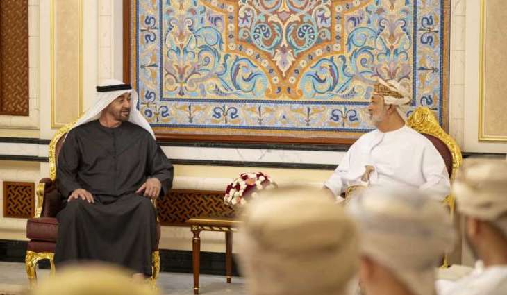 UAE President, Sultan of Oman discuss bilateral relations, regional developments
