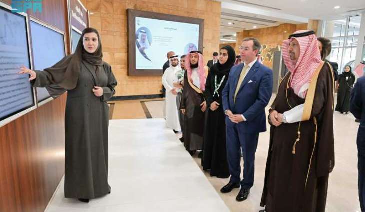 Hereditary Grand Duke of Luxembourg Visits KSrelief Headquarters in Riyadh