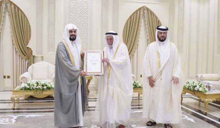 Sharjah Ruler launches recited Holy Quran by Raad Al Kurdi
