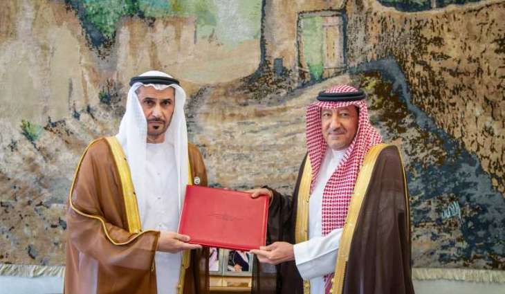 UAE Ambassador presents copy of credentials to Vice Minister of Foreign Affairs of Kingdom of Saudi Arabia