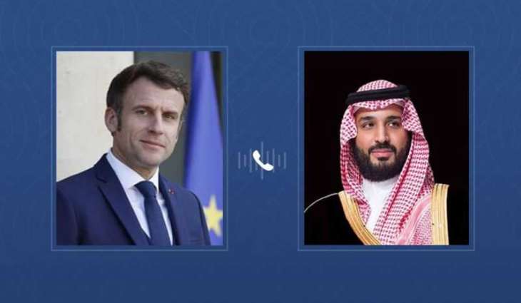 Saudi Crown Prince, French President discuss outcomes of High-level International Conference on Palestine