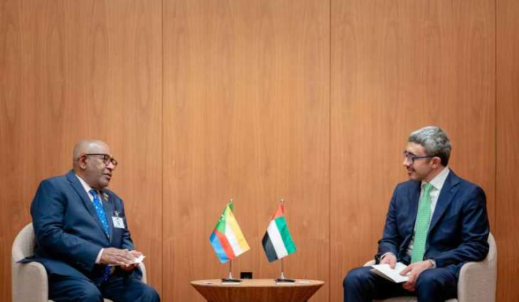Abdullah bin Zayed meets President of Union of Comoros in New York