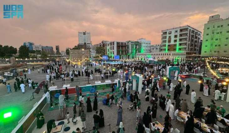 جدة التاريخية تكتسي باللون الأخضر احتفاءً باليوم الوطني الـ95 في أجواء مفعمة بالفرح والاعتزاز