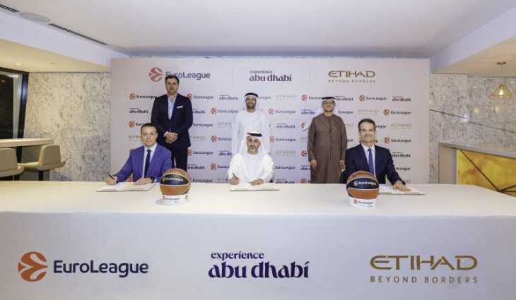 DCT Abu Dhabi, Etihad Airways become Main Partners of Euroleague Basketball