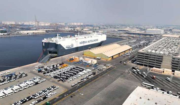World’s largest and greenest vehicle carrier makes first call at Jebel Ali