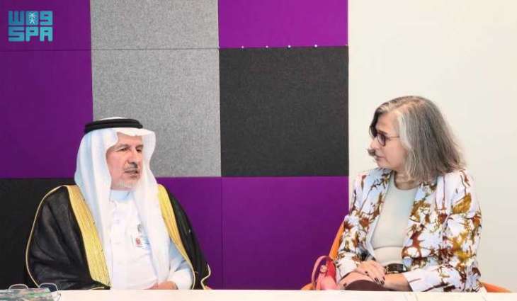 KSrelief Supervisor-General Meets with UN-Habitat Executive Director
