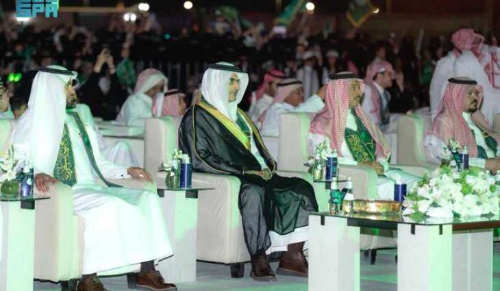 حفر الباطن تحتفل باليوم الوطني الـ95