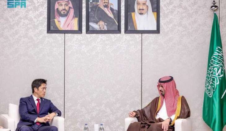 أمين منطقة الرياض يلتقي حاكم وعمدة أوساكا