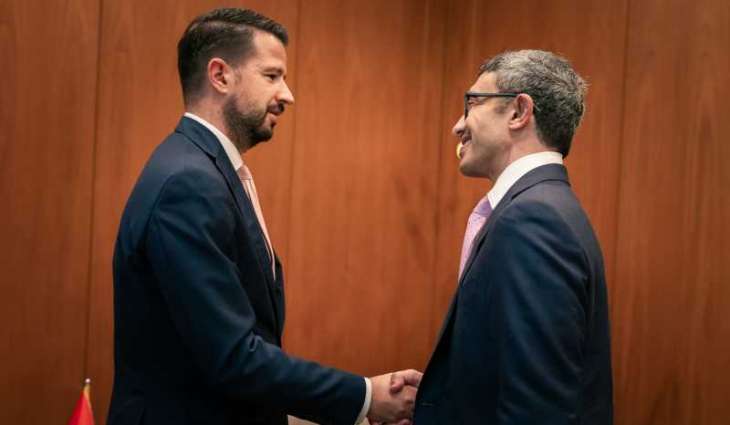 Abdullah bin Zayed meets President of Montenegro in New York