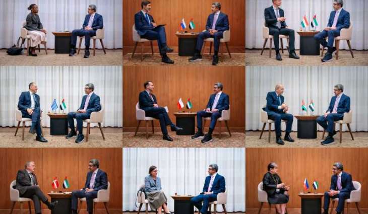 Abdullah bin Zayed meets foreign ministers, senior officials on UNGA80 sidelines