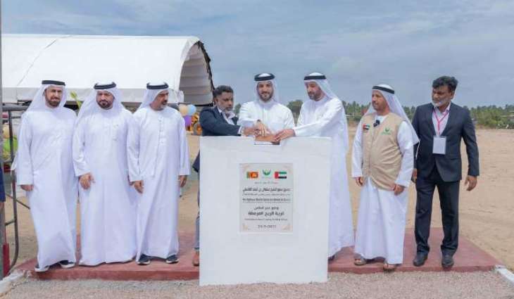 Sultan bin Ahmed lays foundation for Al Reeh Al Mursalah Village