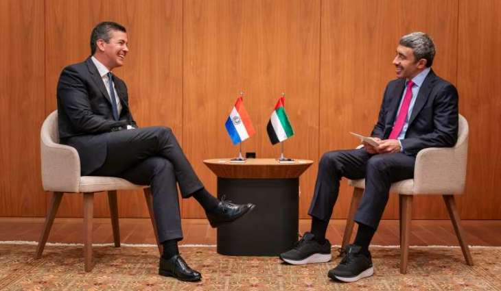 عبدالله بن زايد يلتقي رئيس الباراغواي على هامش الجمعية العامة للأمم المتحدة