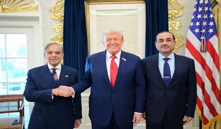 رئیس الوزراء شھباز شریف یشید بجھود الرئیس الأمریکي لانھاء الحرب في غزة