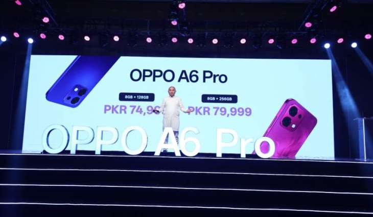 Oppo A6 Pro Launches in Pakistan with Largest 7000mah Battery and Pro Smooth Performance