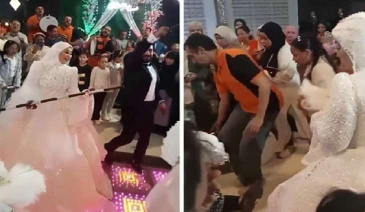 وفاة العریس بعد سقوطه أثناء حفل زفافه في مصر
