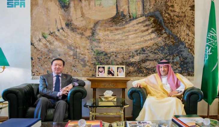 نائب وزير الخارجية يستقبل سفير جمهورية الصين الشعبية لدى المملكة