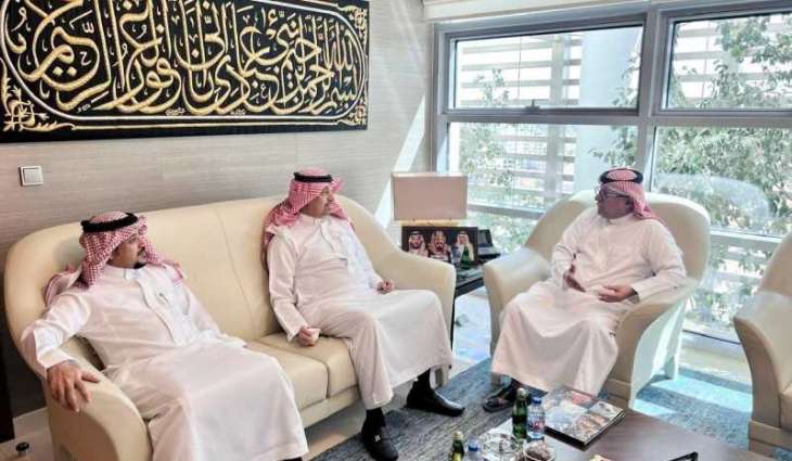 القائم بالأعمال بسفارة المملكة لدى الأردن يستقبل مساعد المشرف العام للتخطيط والتطوير بمركز الملك سلمان للإغاثة