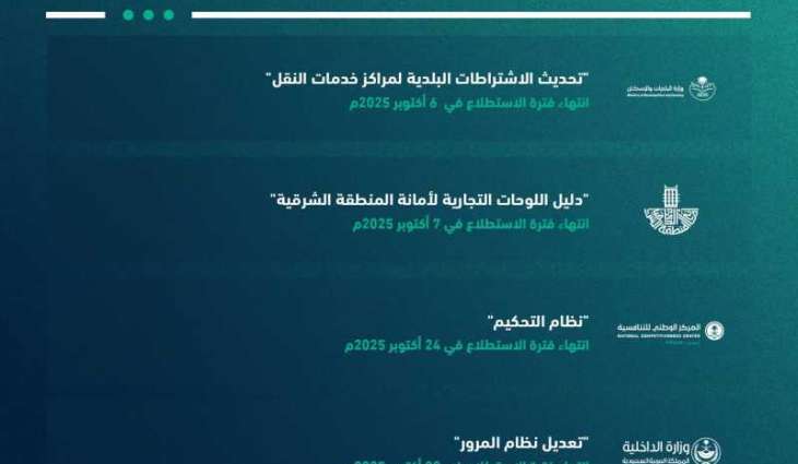 طرح 21 مشروعًا عبر منصة 