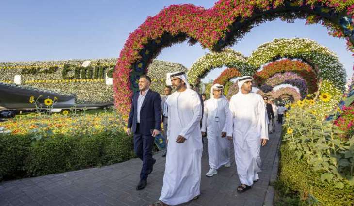 Theyab bin Tahnoon unveils Dubai Miracle Garden Season 14 with host of new attractions