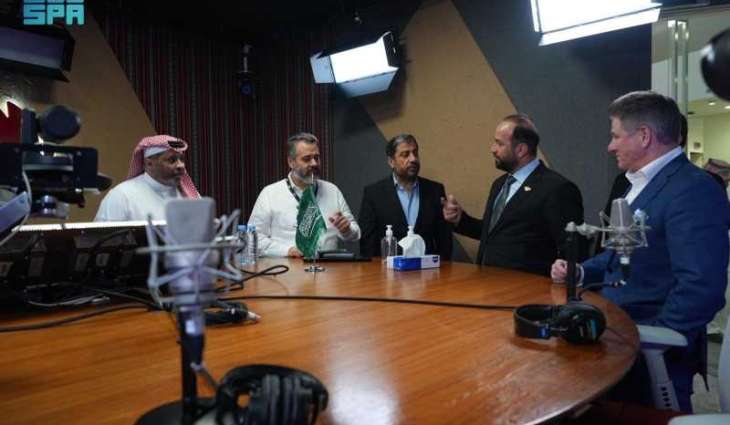 Syrian Information Minister Visits Riyadh Media Institutions