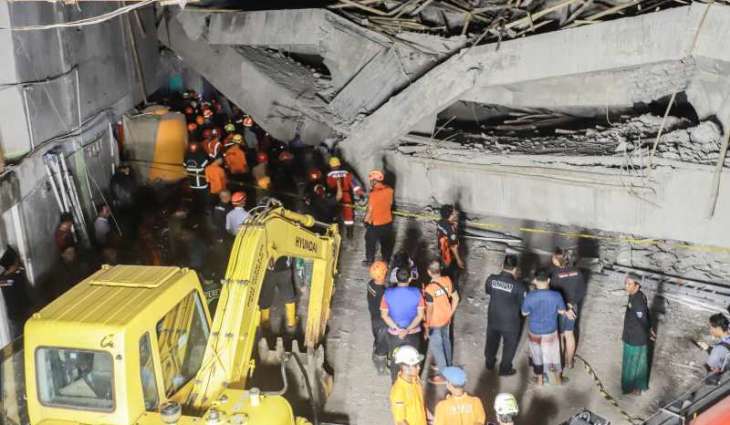School building collapse in Indonesia leaves dozens missing, injured