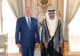 UAE Non-Resident Ambassador presents credentials to Prince of Monaco