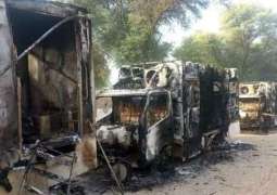 Five terrorists killed, seven policemen martyred in Attack on DI Khan police training school