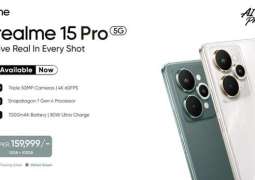 realme 15 Series 5G Hits the Shelves in Pakistan with AI Edit Genie, Stunning Triple 50MP Ultra Clear Camera & Thinnest 7000mAh Battery