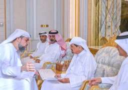 Humaid bin Rashid reviews International Charity Organisation projects in Syria
