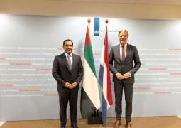 UAE Minister of Justice, Minister of Justice & Security of Netherlands discuss enhancing jucicial cooperation