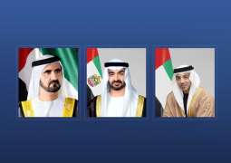 رئيس الدولة ونائباه يهنئون رئيس النمسا بذكرى اليوم الوطني لبلاده
