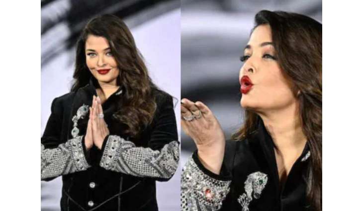 Aishwarya Rai Bachchan stuns at Paris Fashion Week in Manish Malhotra creation