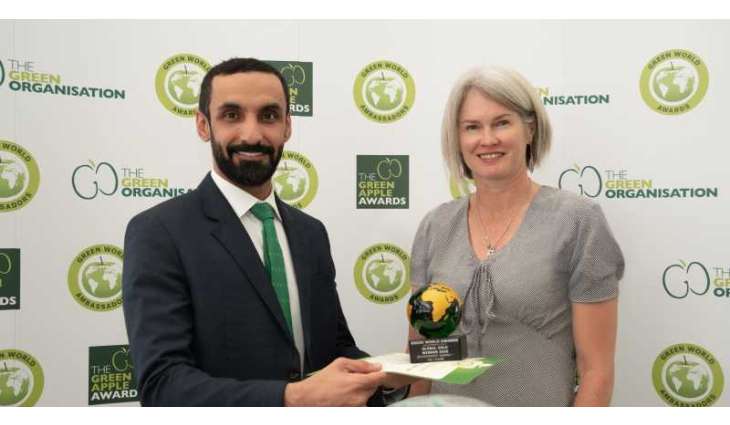Abu Dhabi Environment Agency wins gold at Green World Awards 2025