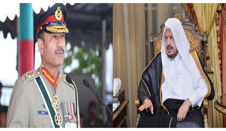 رئیس أرکان الجیش یستقبل رئیس مجلس الشوری السعودي
