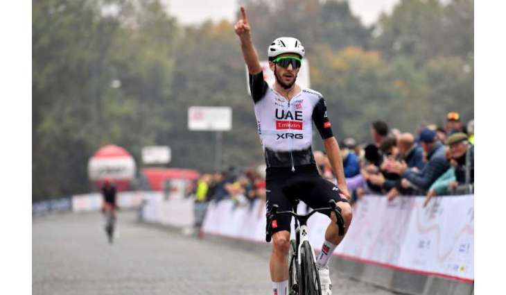 UAE Team Emirates-XRG wins inaugural Valdengo-Oropa race in Italy