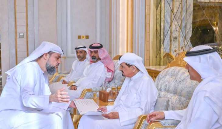 Humaid bin Rashid reviews International Charity Organisation projects in Syria
