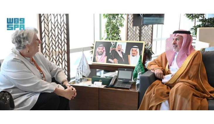 المشرف العام على مركز الملك سلمان للإغاثة يستقبل رئيس الصندوق العالمي لمكافحة الإيدز والسل والملاريا