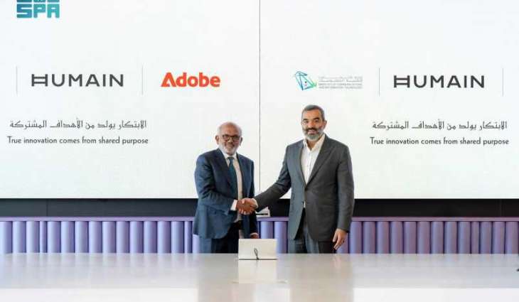 السواحه يجتمع مع الرئيس التنفيذي لشركة adobe لتعزيز الشراكة في الاقتصاد الإبداعي الرقمي