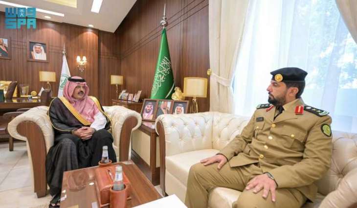 أمير حائل يستقبل قائد قوة أمن المنشآت بالمنطقة المعين حديثًا
