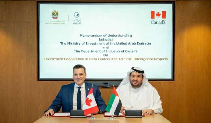Ministry of Investment, Department of Industry of Canada to drive investment cooperation in data centres, AI projects