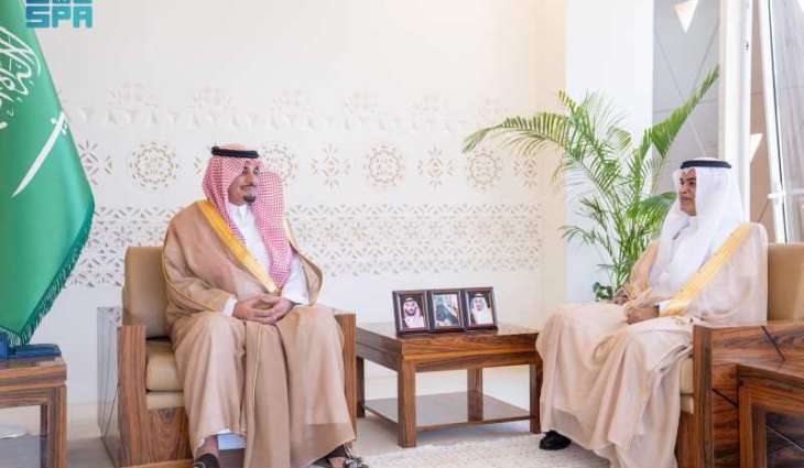 محافظ الدرعية يستقبل رئيس القطاع الأوسط في شركة المياه الوطنية