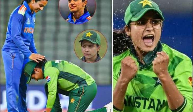 Viral photo of Fatima Sana touching Indian player’s feet proven fake