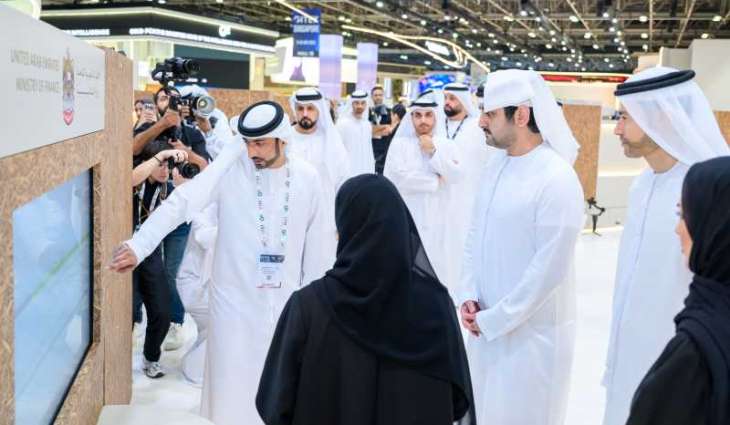 Maktoum bin Mohammed reviews Ministry of Finance’s digital initiatives at GITEX GLOBAL 2025