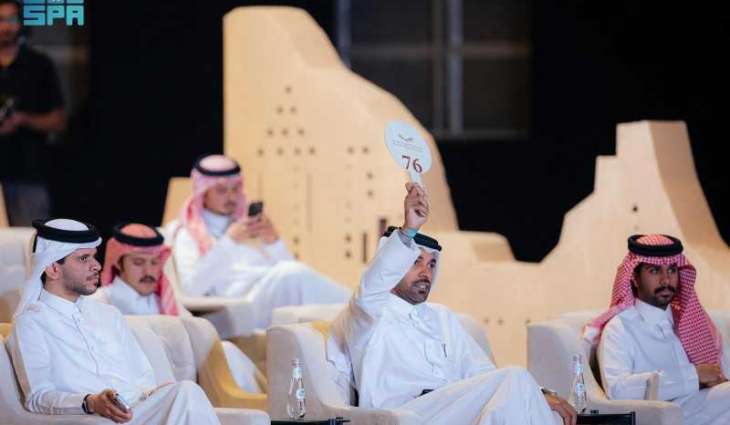 High-Stakes Bidding Continues at Saudi Falcons Club Auction 2025