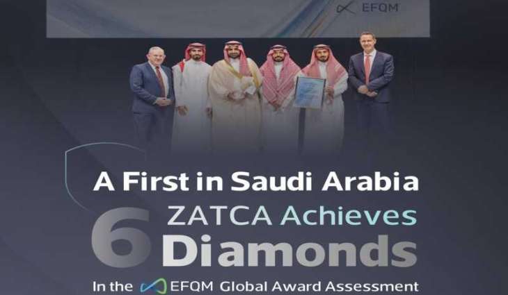 ZATCA Achieves 6 Diamonds in the EFQM Global Award Assessment