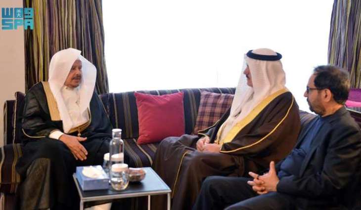 Shura Council Speaker Meets with GCC and Arab Parliamentary Leaders in Geneva