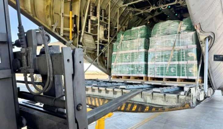 69th Saudi Relief Plane Arrives in Egypt Carrying Aid for Gaza